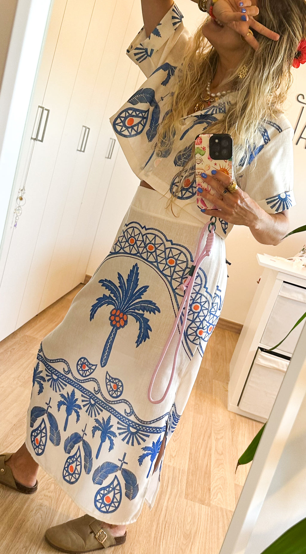 Conjunto Saia e Top