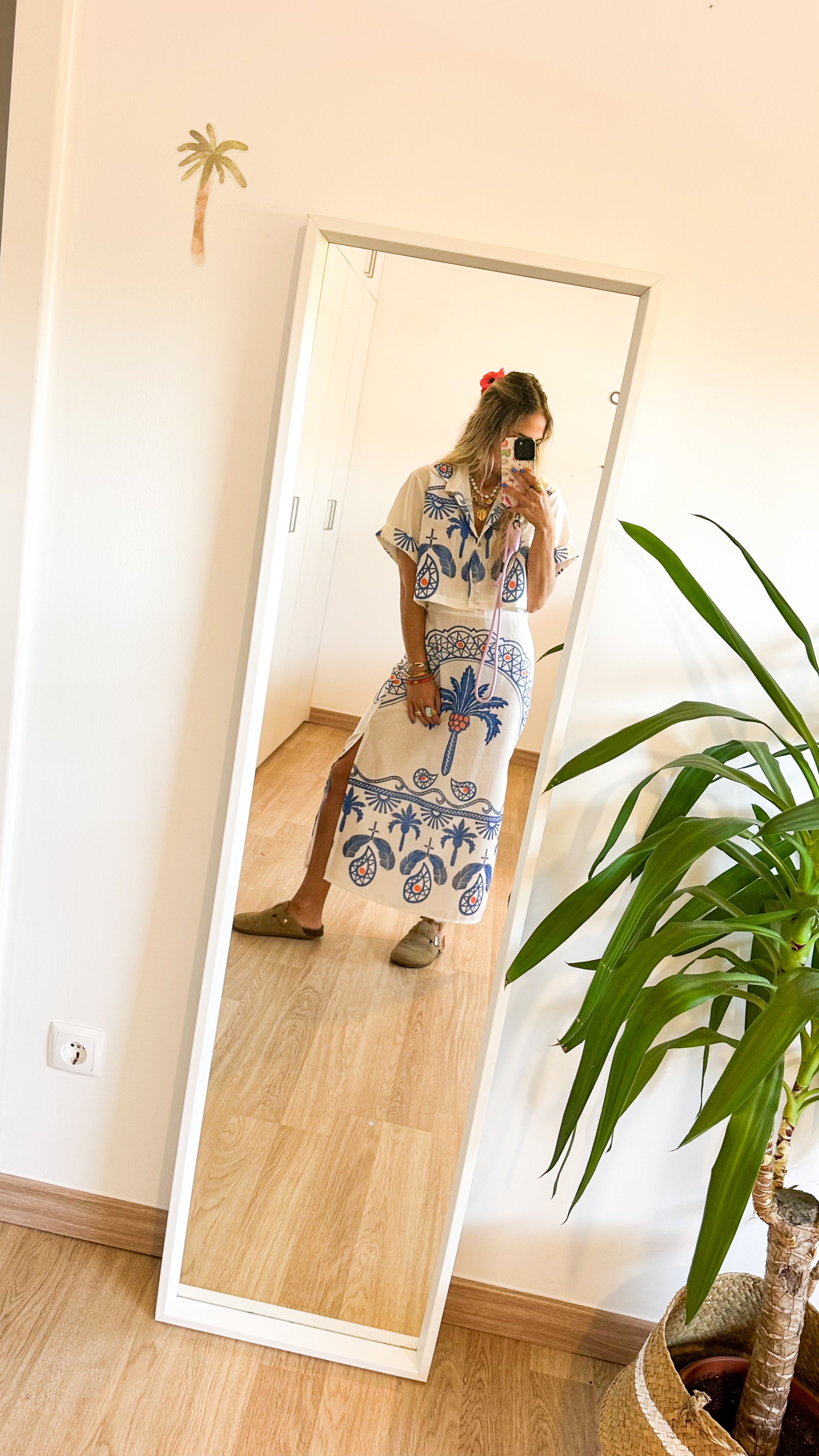 Conjunto Saia e Top