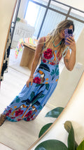 Vestido Azul Tucanos
