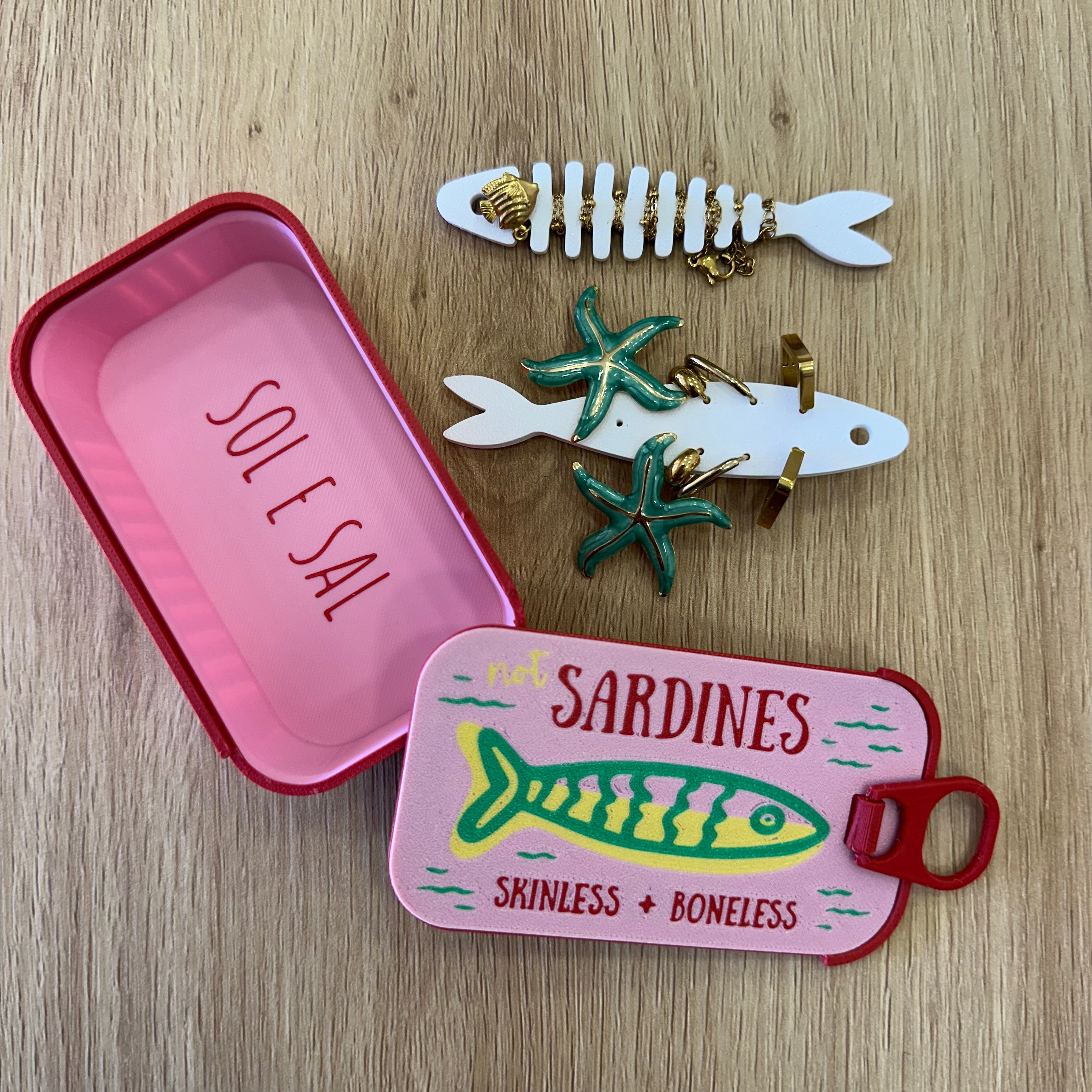Porta-Jóias Sardinhas